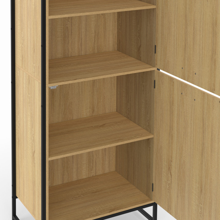 Columna de cocina industrial con puertas de diseño - DETROIT | IDMarket