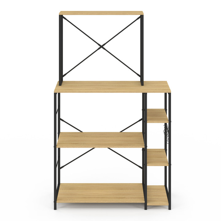 Estante de cocina con soporte para microondas - DETROIT | DETROIT IDMarket