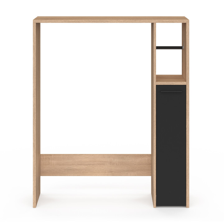 Mueble de haya y negro con encimera de WC - WALLIS | La gama WALLIS IDMarket
