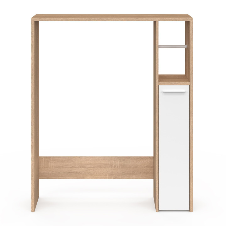 Mueble alto de haya y blanco con armario - WALLIS | The WALLIS Group IDMarket