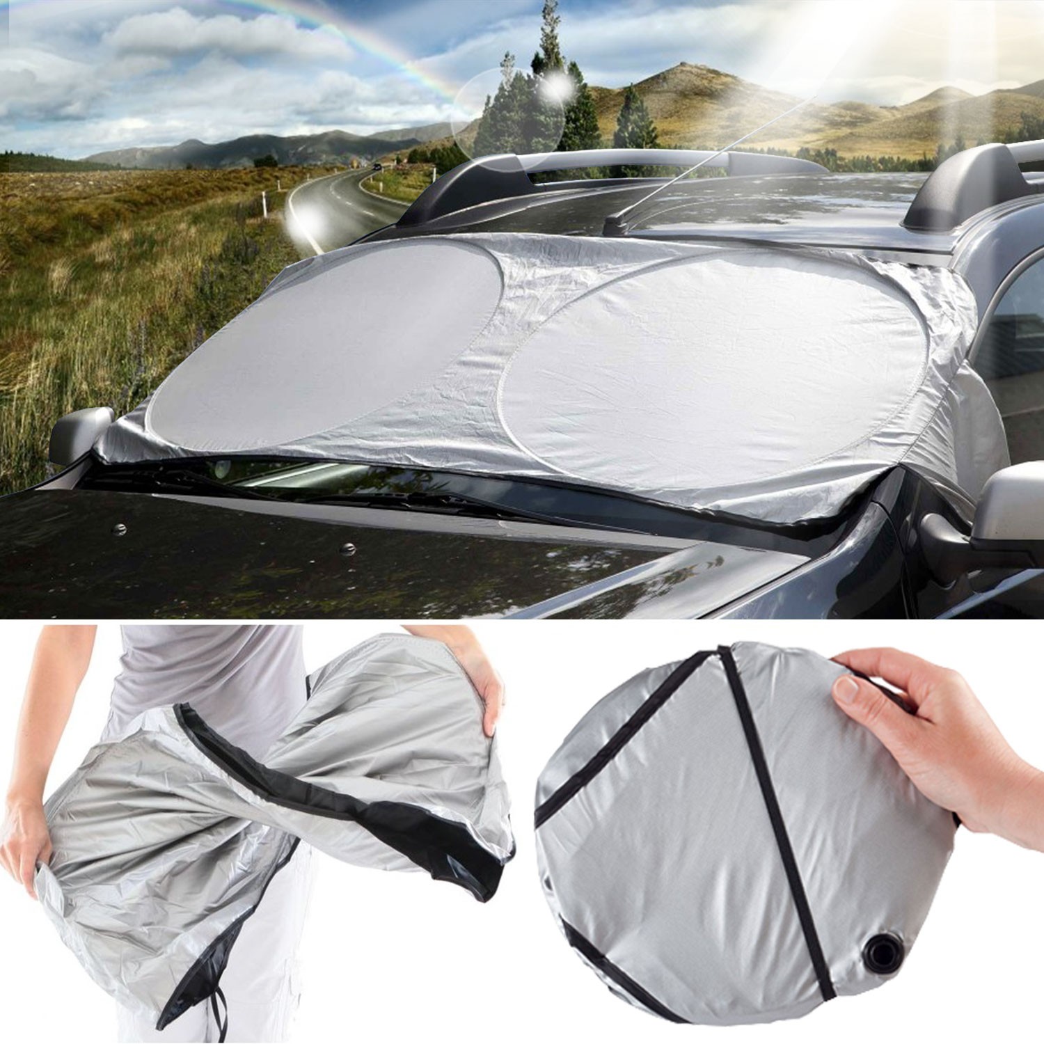 Housse Auto Bache Pare Brise Anti Givre Voiture Antigel Protection Du Pare Brise Pièces Et Accessoires Pour Automobile Et Motocyclette Oficinacme Com Br