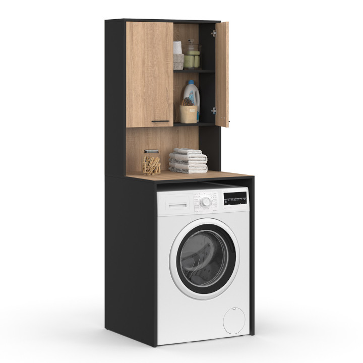 Armario superior para lavadora con armario - WALLIS | IDMarket