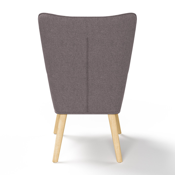 Sillón patchwork escandinavo: negro, gris y blanco - IVAR | ID Market