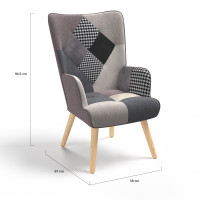 Sacchetto Impermeabile Sedia Spiaggia Organizer Da Bracciolo PATIKIL - 4 Tasche, Impermeabile, Per Sedia Spiaggia E Campeggio Pochette Spiaggia Impermeabile