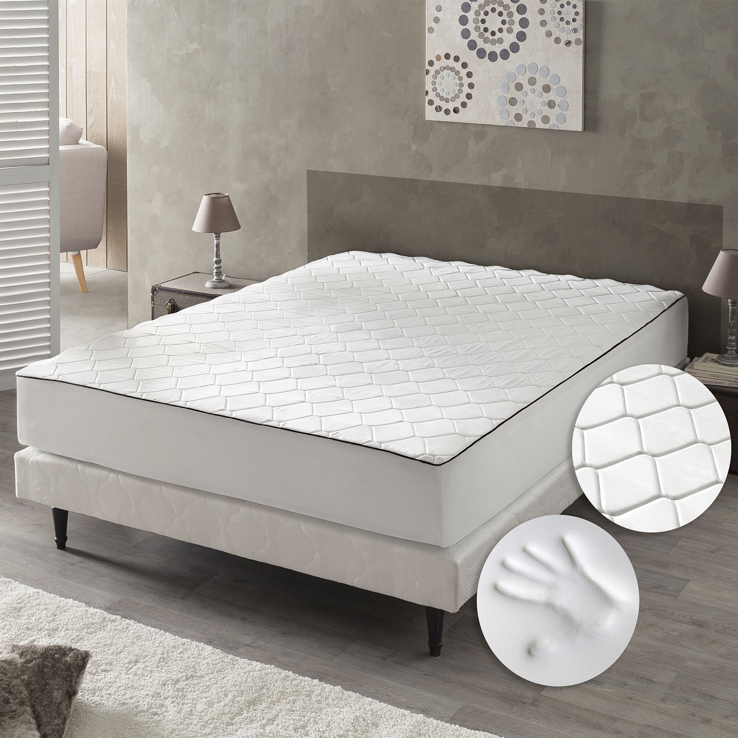 Surmatelas Ferme 160×200 Cheap Matelas Pour Mal De Dos Achat Vente Surmatelas Ferme 160×200 Cheap Matelas Pour Mal De Dos Achat Vente
