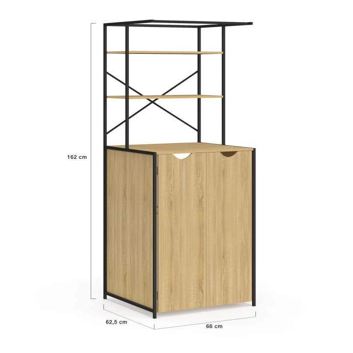 Armario cerrado para lavadora de diseño industrial - DETROIT | IdMarket