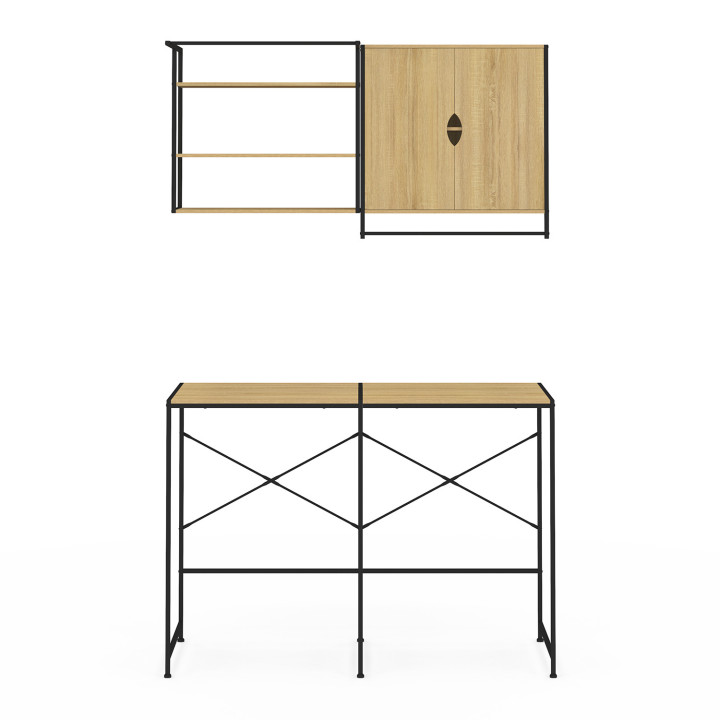 Conjunto de lavadora y secadora de diseño industrial - DETROIT | IdMarket