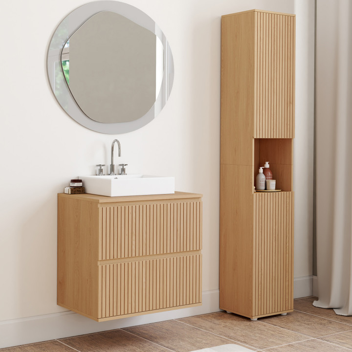 Wastafelonderkast met 2 lades - VICTOR | IdMarket