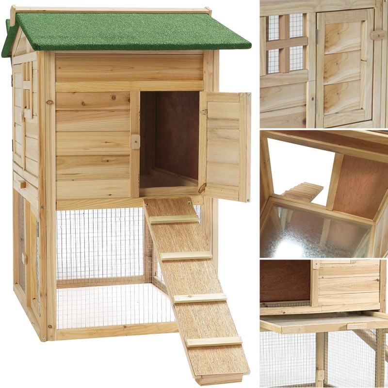 Poulailler Bois Exotique Tedocinfo Diverses Collections D