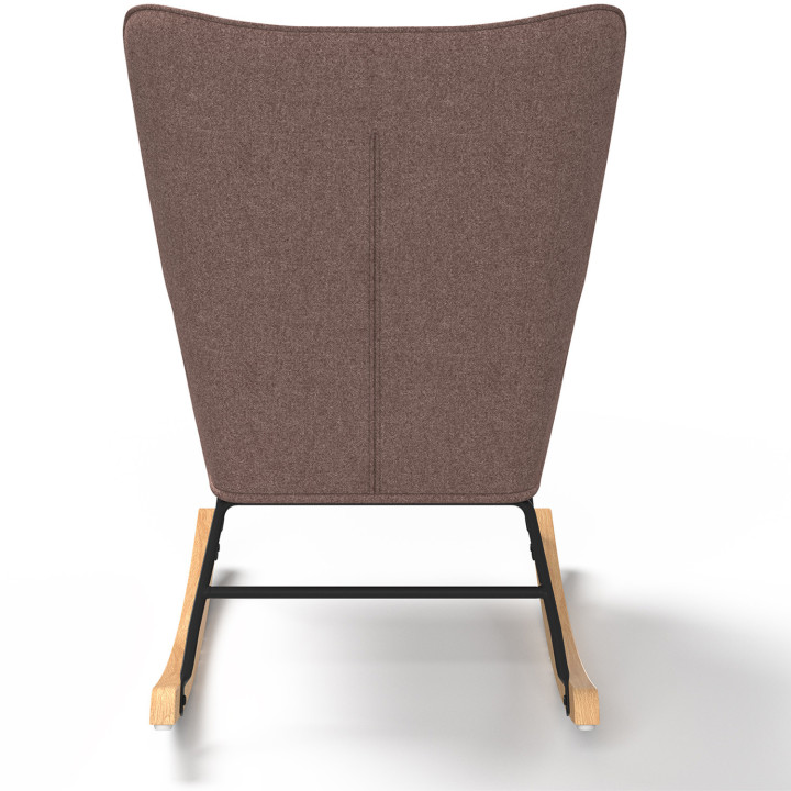 Mecedora escandinava en tejido patchwork - IVAR | IdMarket