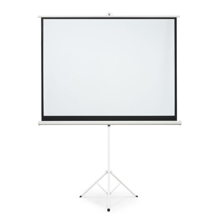Pantalla de proyección de 84 pulgadas con trípode de altura regulable | IdMarket