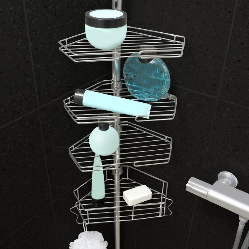 Etagère de douche, Serviteur de Douche, Panier de Douche, Simplehuman