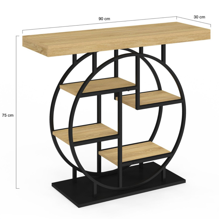 Console étagère OLA design industriel