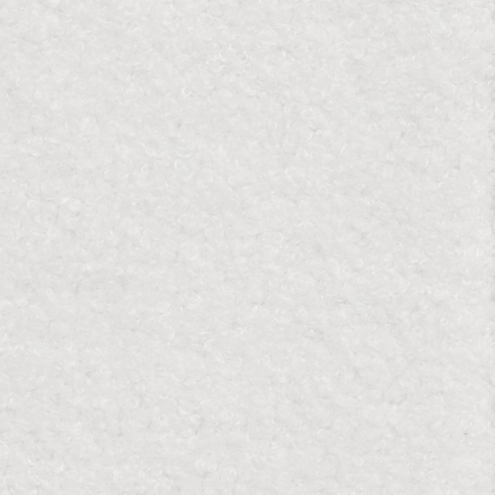 Set van 2 witte tafelstoelen in bouclette stof - SHELIA | ID Market