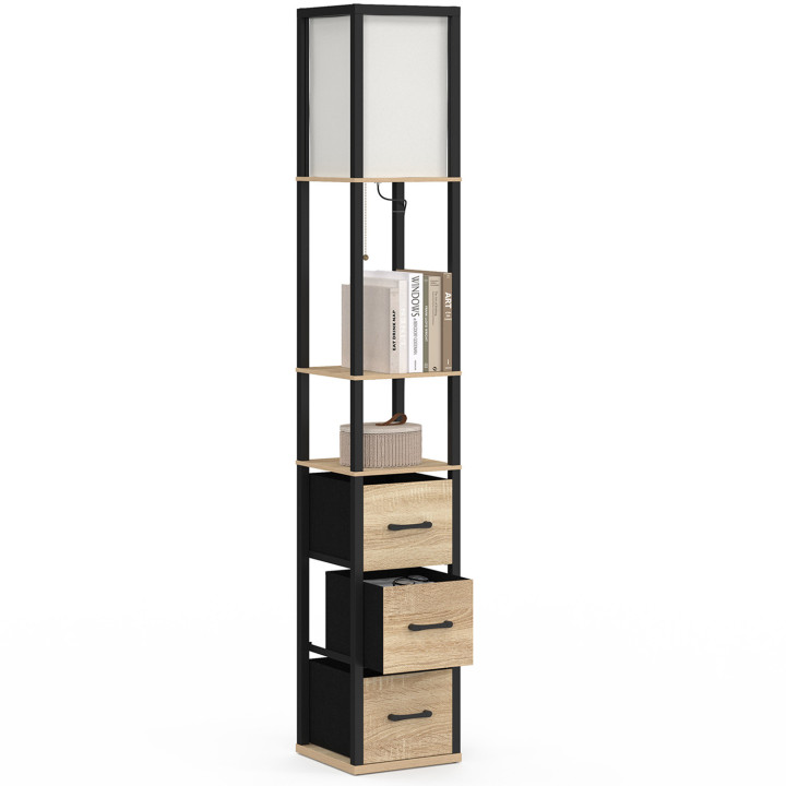 Mesa de comedor rectangular extensible 6-12 personas lamas de madera color roble 160-240 cm - JULIETTE | IdMarket