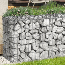 Set aus 2 Gabionen für Stein 100 x 30 x 50 cm | IdMarket