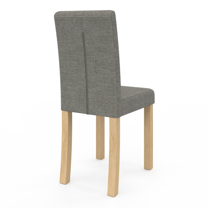 Sedie imbottite scandinave grigie a buon mercato - POLGA | ID Market