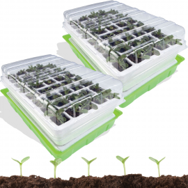 Kit de germination 40 godets lot x2 pour semis