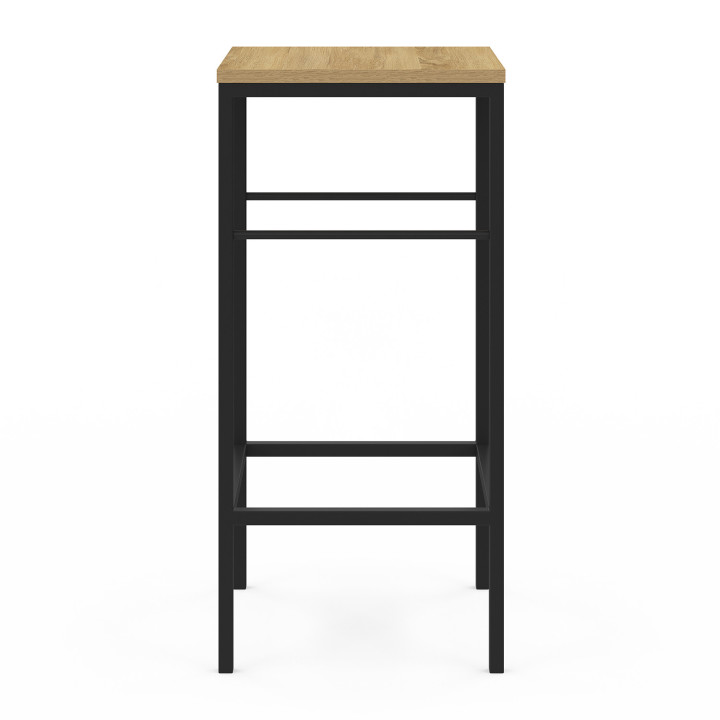 Lot de 2 tabourets de bar DETROIT design industriel