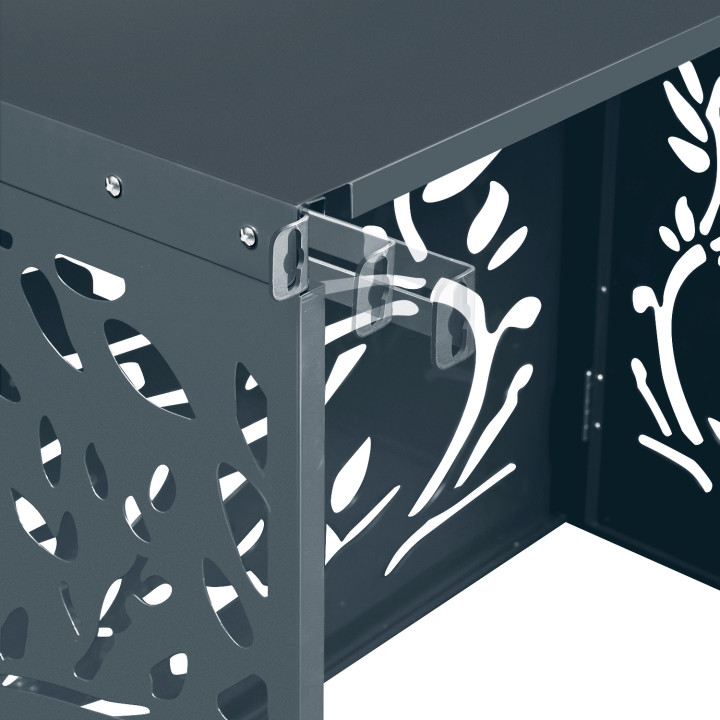 Proteggete efficacemente il vostro tosaerba robotizzato con questo tettuccio rigido in policarbonato