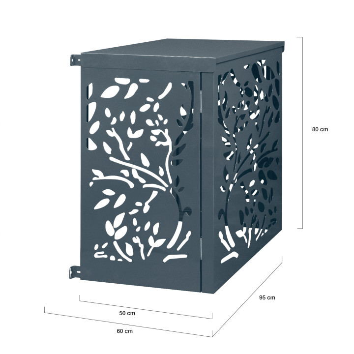 Proteggete efficacemente il vostro tosaerba robotizzato con questo tettuccio rigido in policarbonato