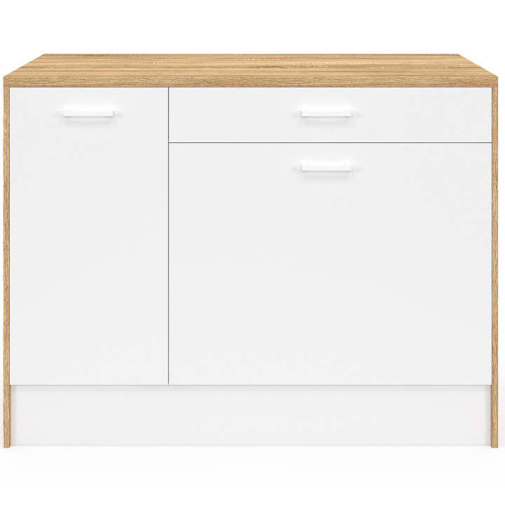 Almacén central LIO maxi en madera y blanco