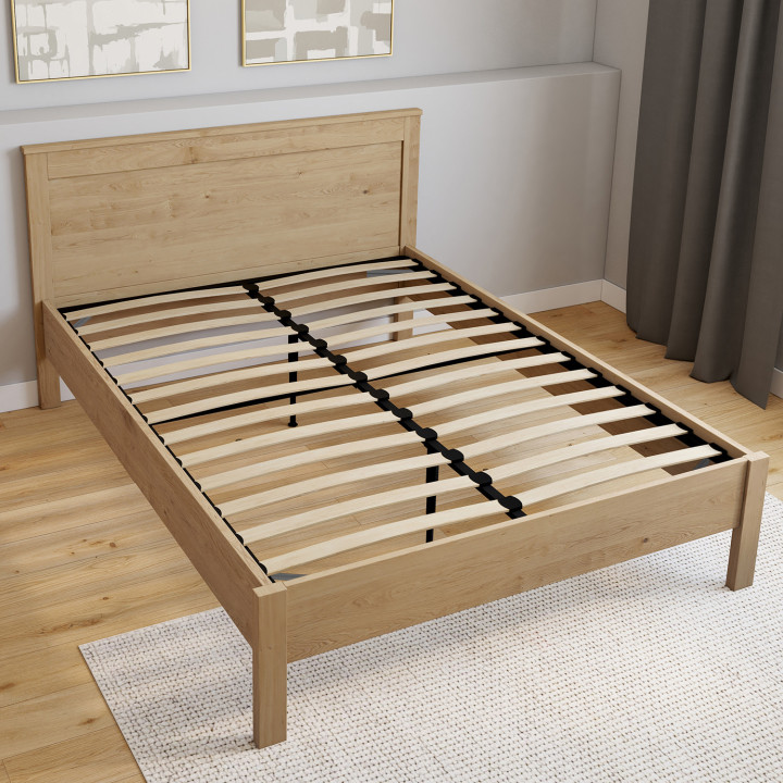 Rete a doghe fisse in metallo 140 x 190 cm