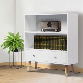 Bibliothèque EFFIE scandinave bois blanc Bibliothèque EFFIE scandinave bois blanc
