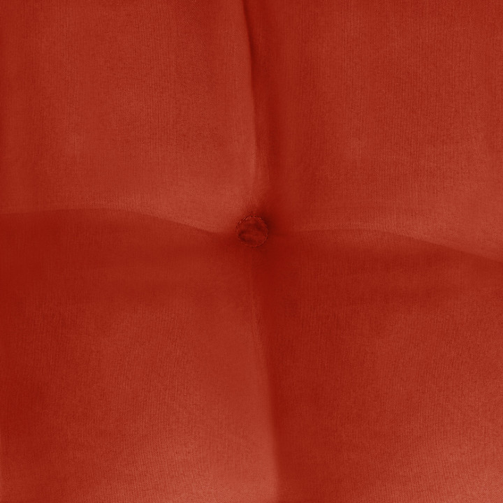 Set van 2 universele ligstoelkussens 180 cm terracotta