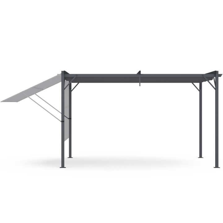 Auvent pour pergola réglable 250 x 150 cm