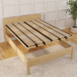 Lattenrost mit verstellbaren Latten - 5 Komfortzonen 140 x 190 cm | IdMarket