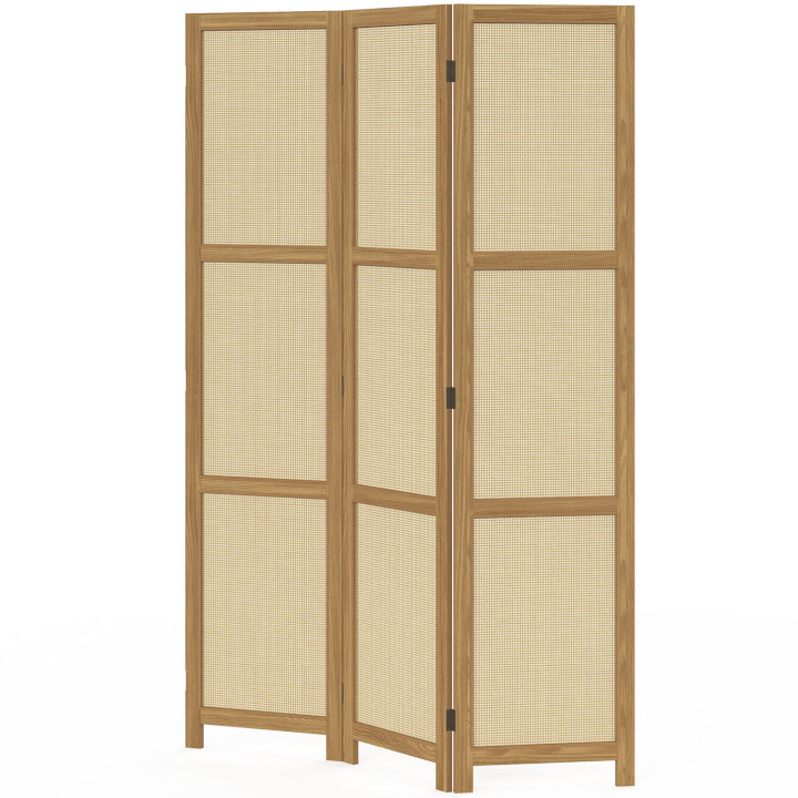 Innenparavent HANAE Rohrgeflecht