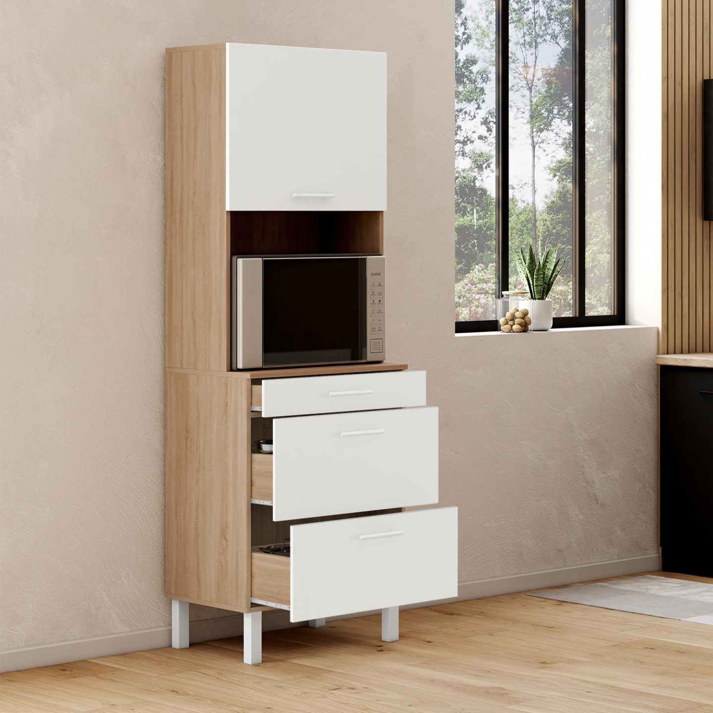 Meuble Colonne Micro Onde