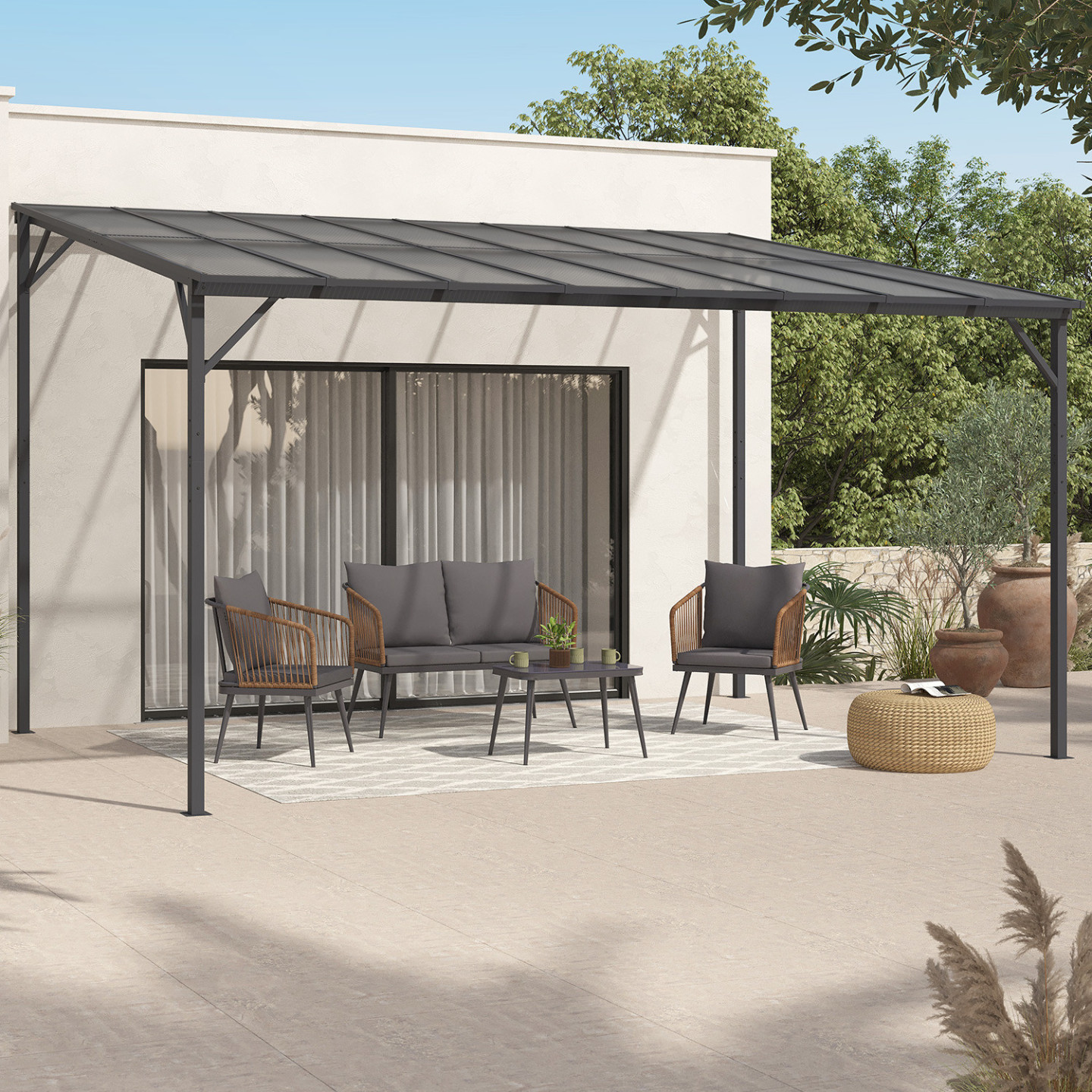 Pergola Toit Rigide Fixe