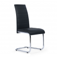 CHAISE X4 MILLA NOIR PIETEMENT CHROME SUSPENDU