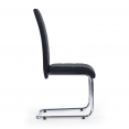 CHAISE X4 MILLA NOIR PIETEMENT CHROME SUSPENDU
