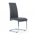 CHAISE X4 MILLA GRIS PIETEMENT CHROME SUSPENDU