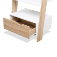 ETAGERE ECHELLE BLANC - HETRE