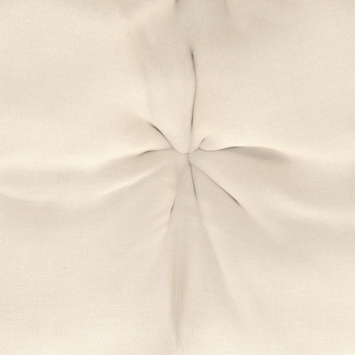 Gartensessel in Rattanoptik mit ecrufarbenem Kissen - LOA | ID Market