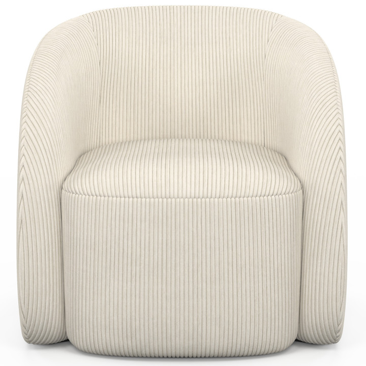 CORI sillón de pana beige