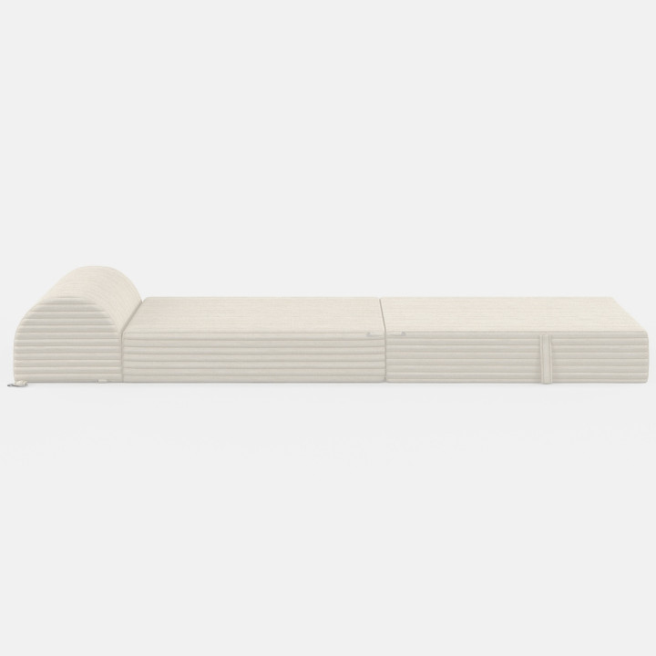 Sedia PALOMA in velluto a coste beige