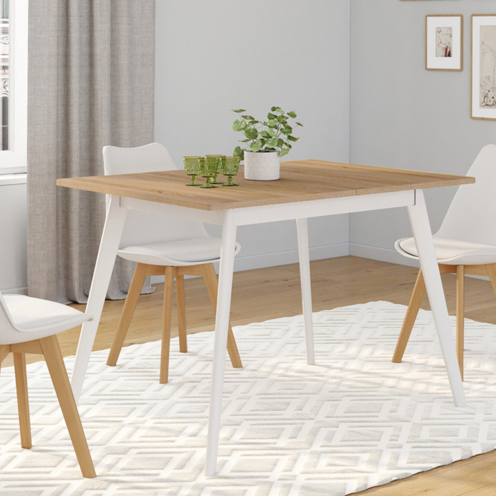 Tavolo scandinavo allungabile in legno per 8 persone a buon prezzo