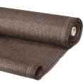 Brise vue renforcé 1,5 x 10 M taupe 220 gr/m² luxe PRO