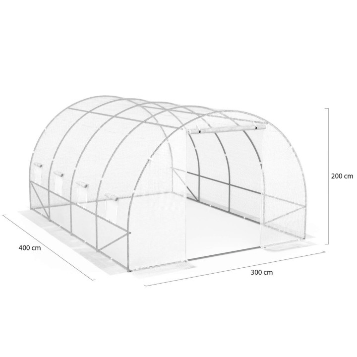 Serra da giardino 12m2 economica 3x4 m