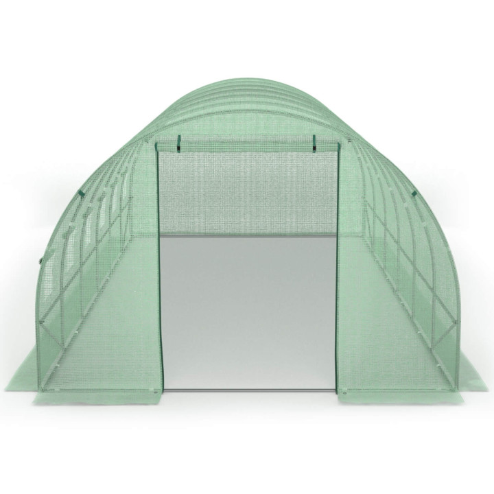 Günstiges Tunnelgewächshaus 18m2