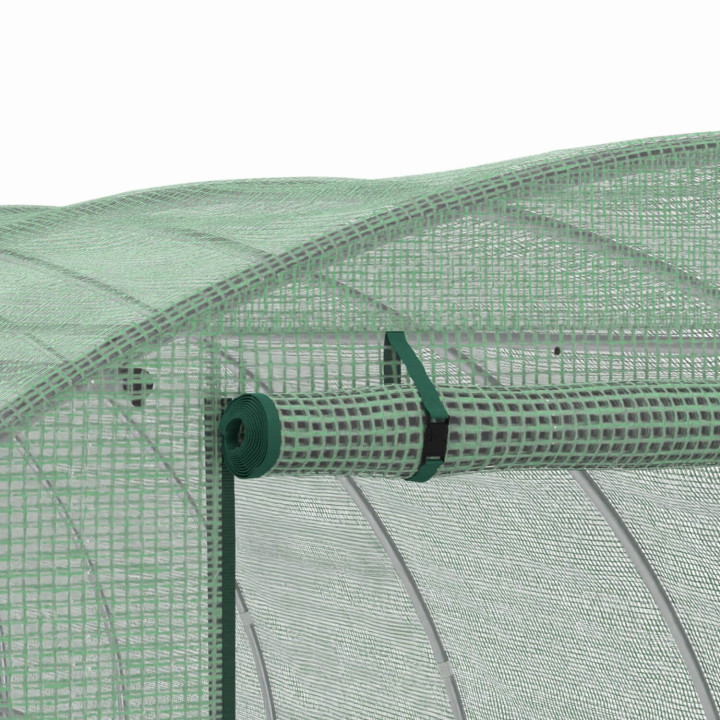 Günstiges Tunnelgewächshaus 18m2