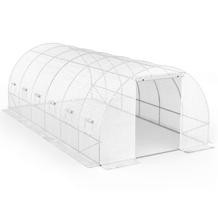 Günstiges 6x3m Gewächshaus für den Garten