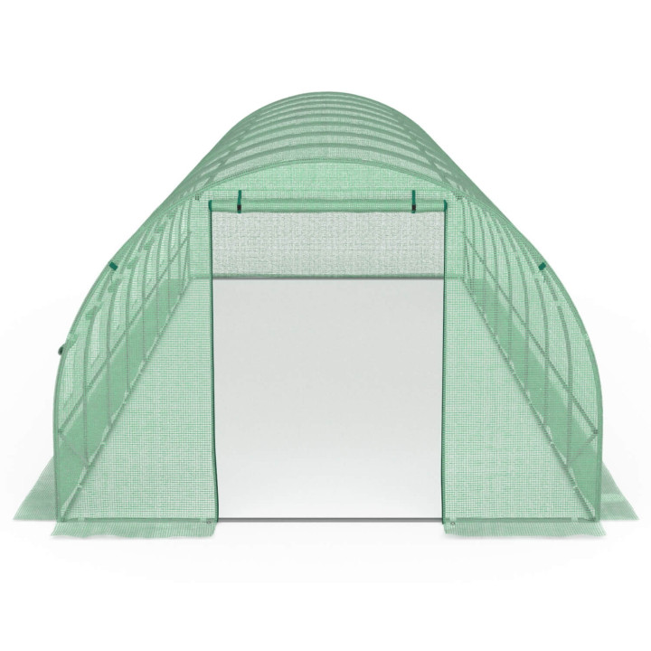 Serra a tunnel grande 24m² 9 cerchi economici