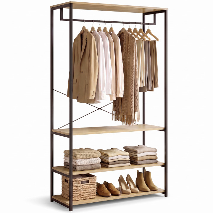Dressing large L. 100 cm DETROIT design industriel