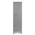 Armoire vestiaire ESTEL en métal gris foncé